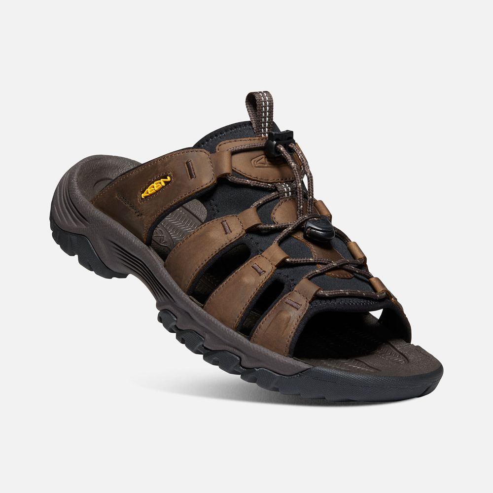 Keen Terlik Erkek Kahverengi/Siyah - Targhee Iii Sandal - Türkiye MKOZ21963